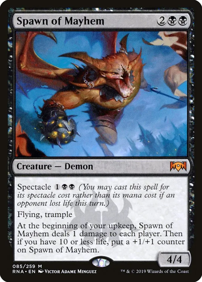 Spawn of Mayhem Front Face
