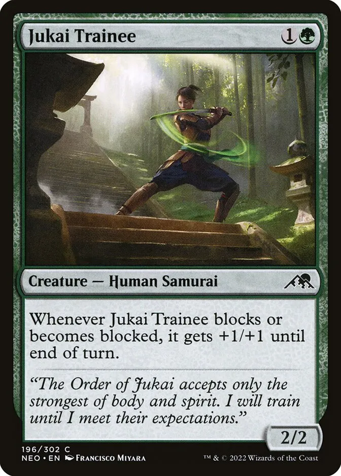 Jukai Trainee Front Face