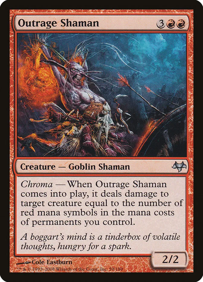 Outrage Shaman Front Face