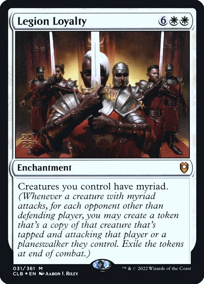 Legion Loyalty Front Face