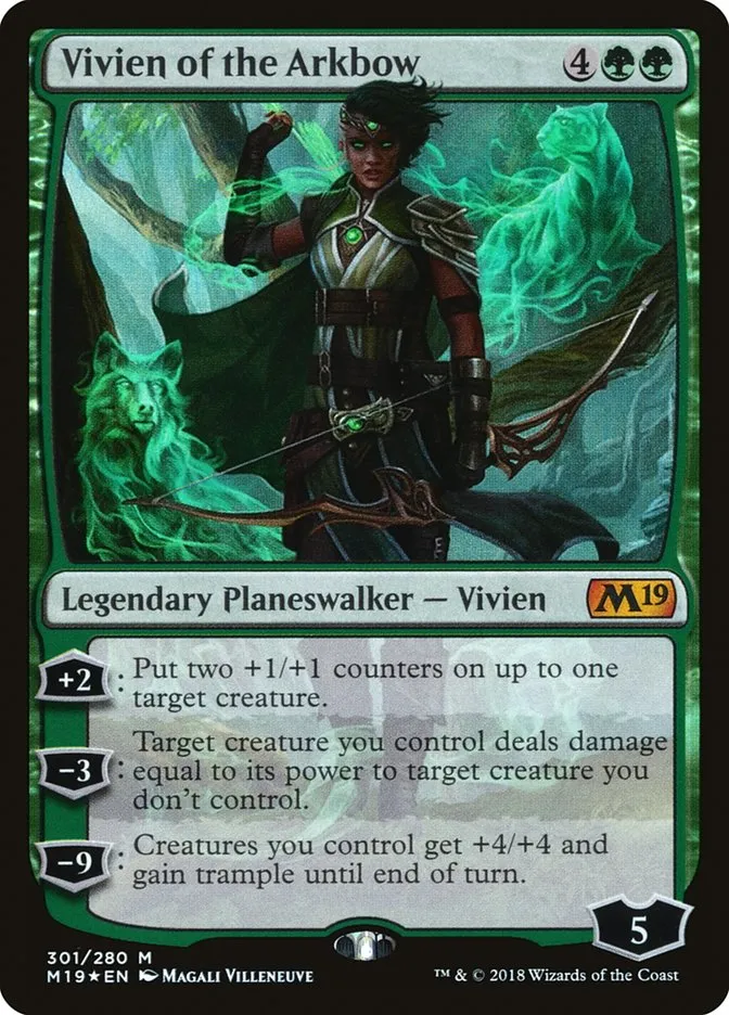 Vivien of the Arkbow Front Face