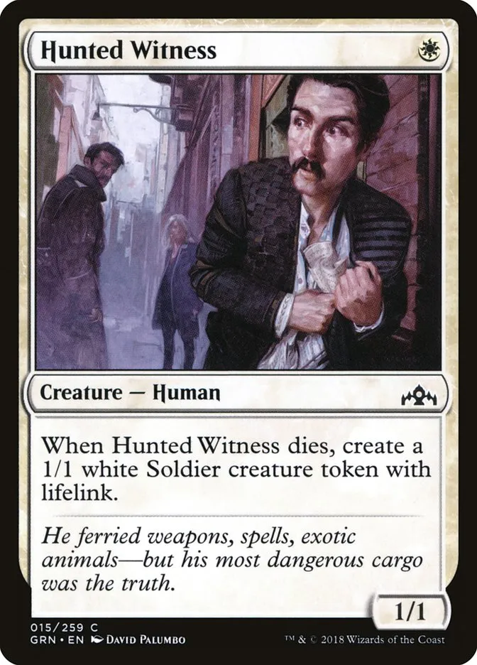 Hunted Witness Front Face