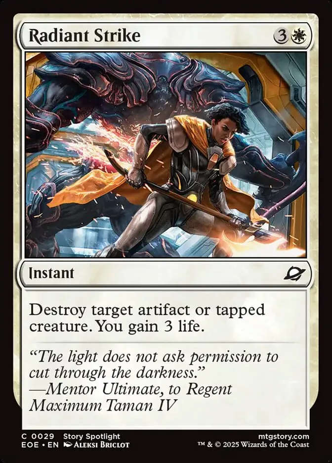 Radiant Strike Front Face