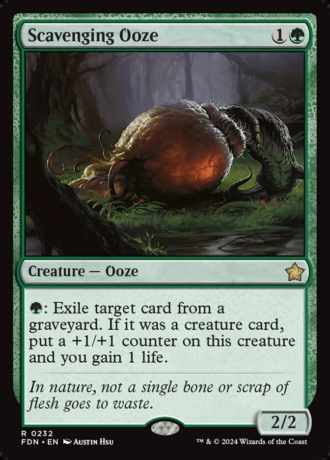 Scavenging Ooze Front Face