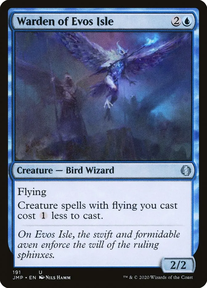 Warden of Evos Isle Front Face