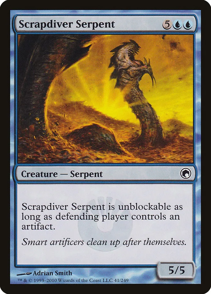 Scrapdiver Serpent Front Face