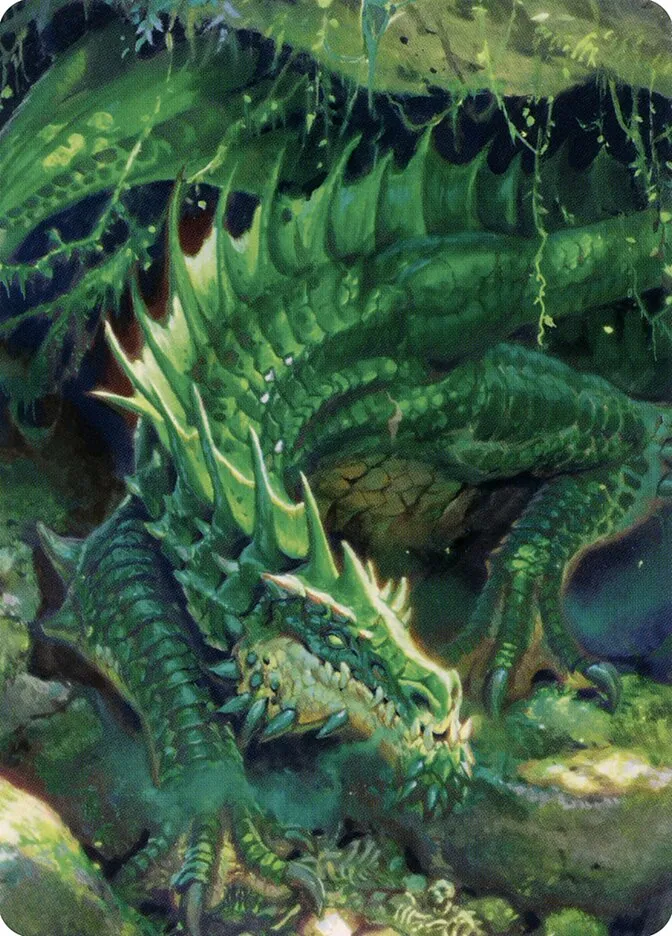 Lurking Green Dragon // Lurking Green Dragon Front Face