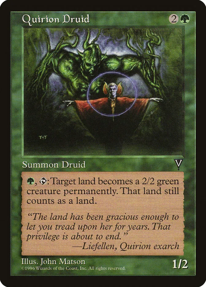Quirion Druid Front Face