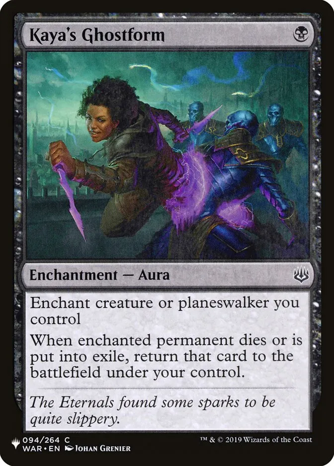 Kaya's Ghostform Front Face