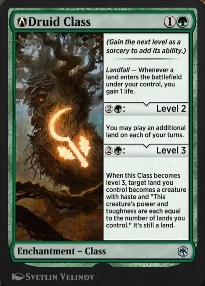 A-Druid Class Front Face