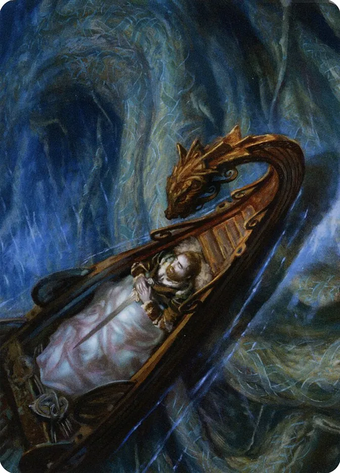 Funeral Longboat // Funeral Longboat Front Face