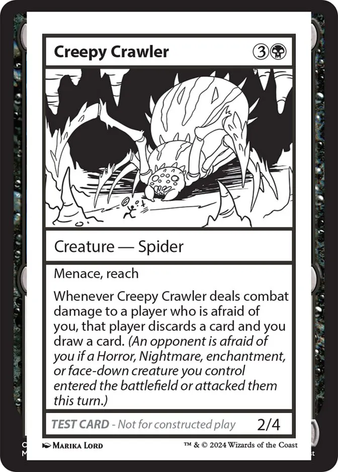 Creepy Crawler Front Face