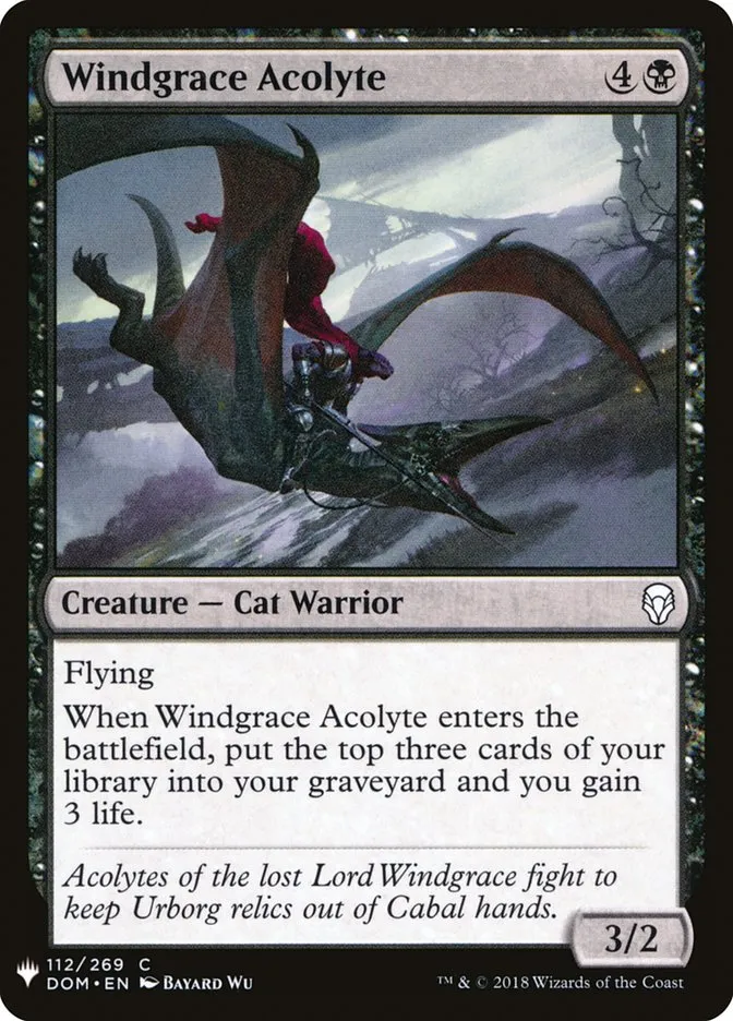 Windgrace Acolyte Front Face
