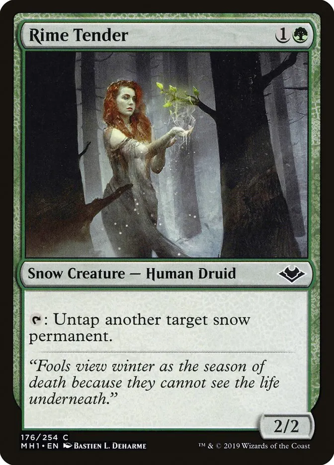 Rime Tender Front Face
