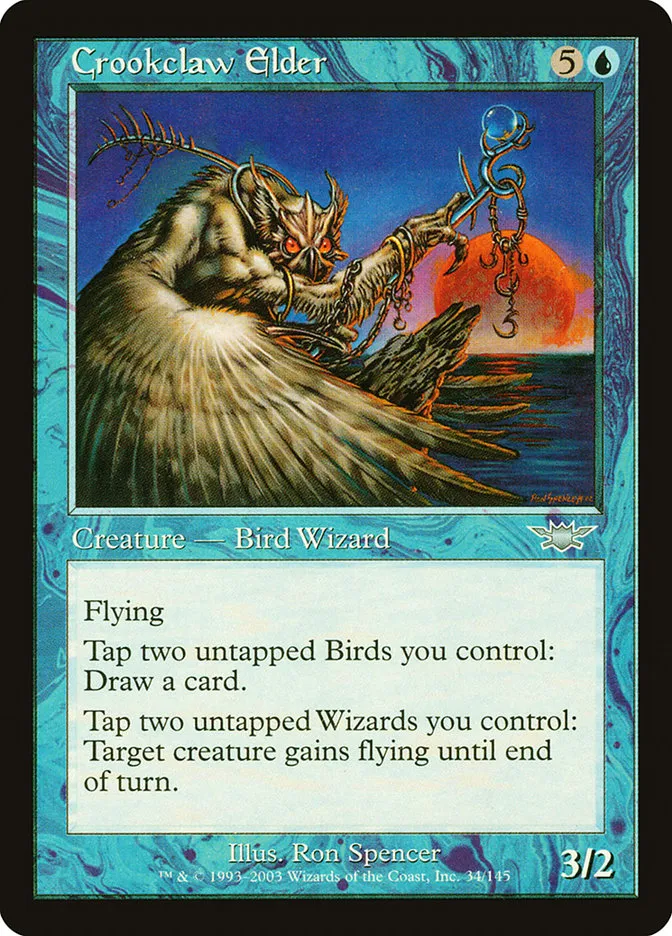 Crookclaw Elder Front Face