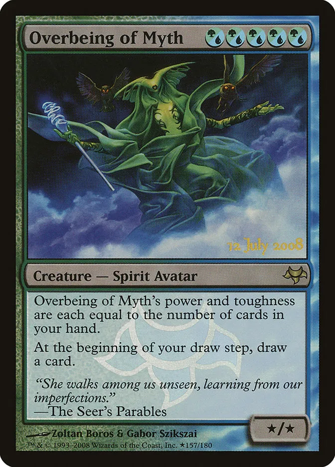 Overbeing of Myth Front Face
