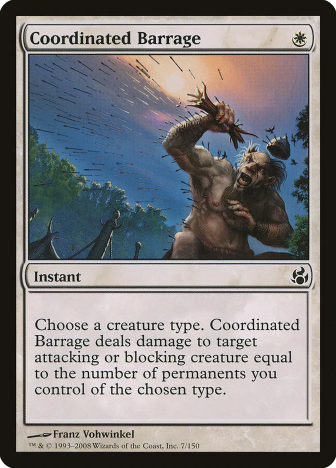 Coordinated Barrage Front Face