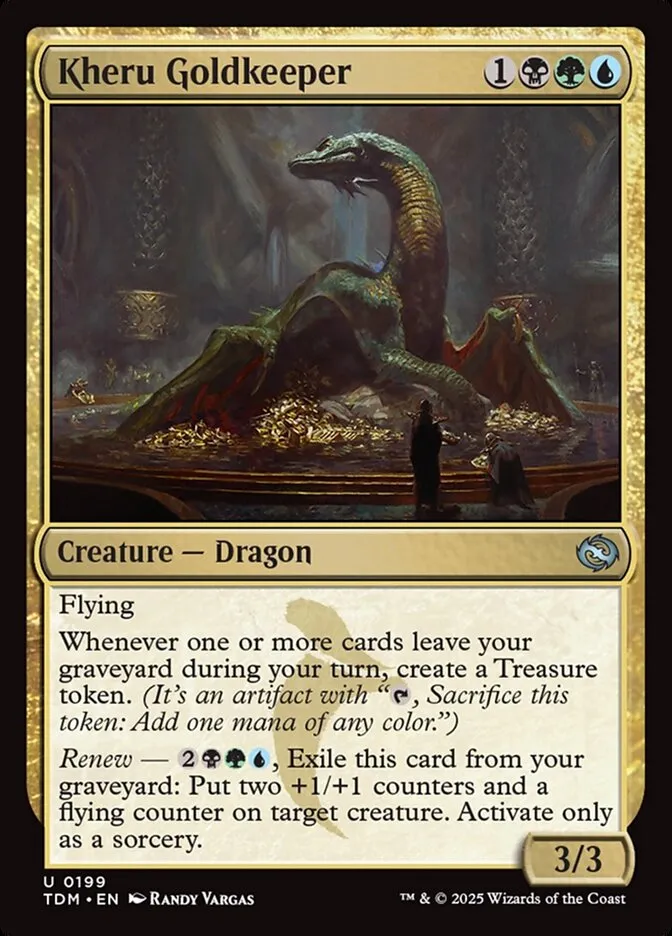 Kheru Goldkeeper Front Face
