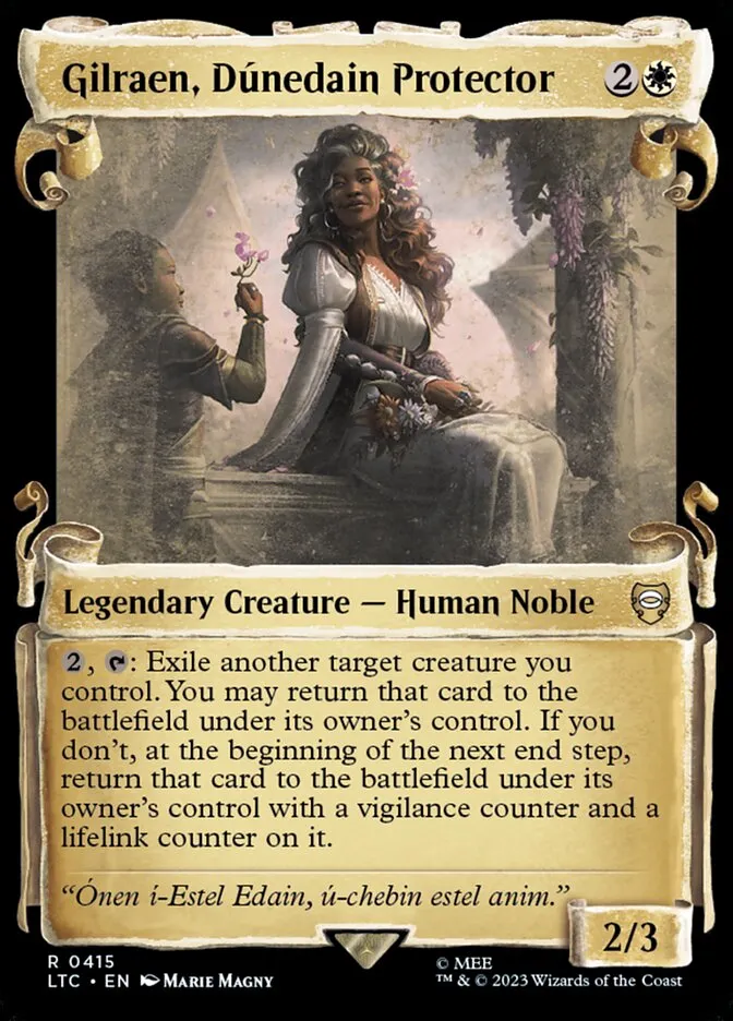 Gilraen, Dúnedain Protector Front Face
