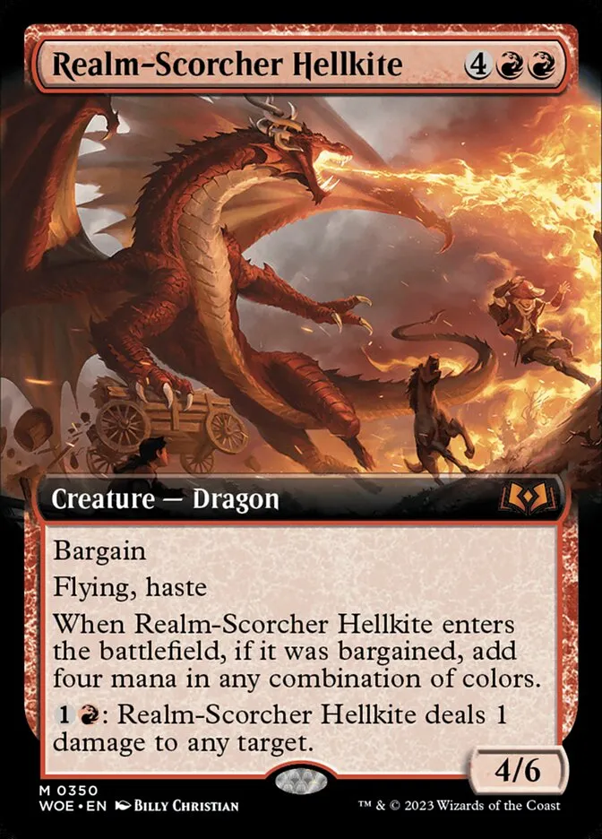 Realm-Scorcher Hellkite Front Face
