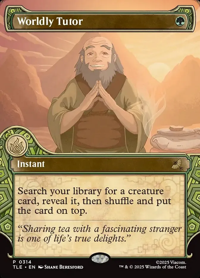 Worldly Tutor Front Face