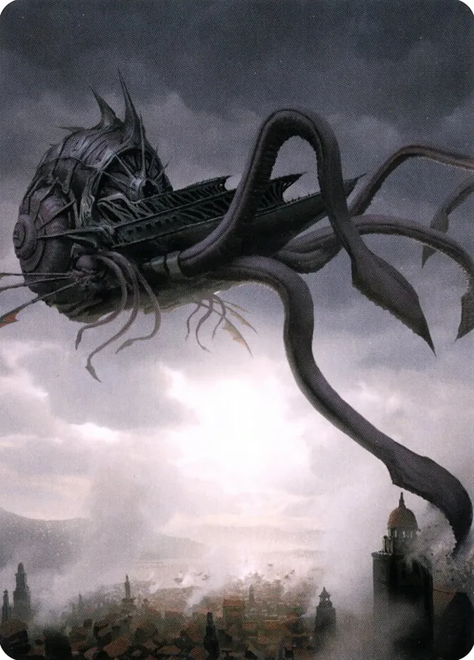 Nautiloid Ship // Nautiloid Ship Front Face
