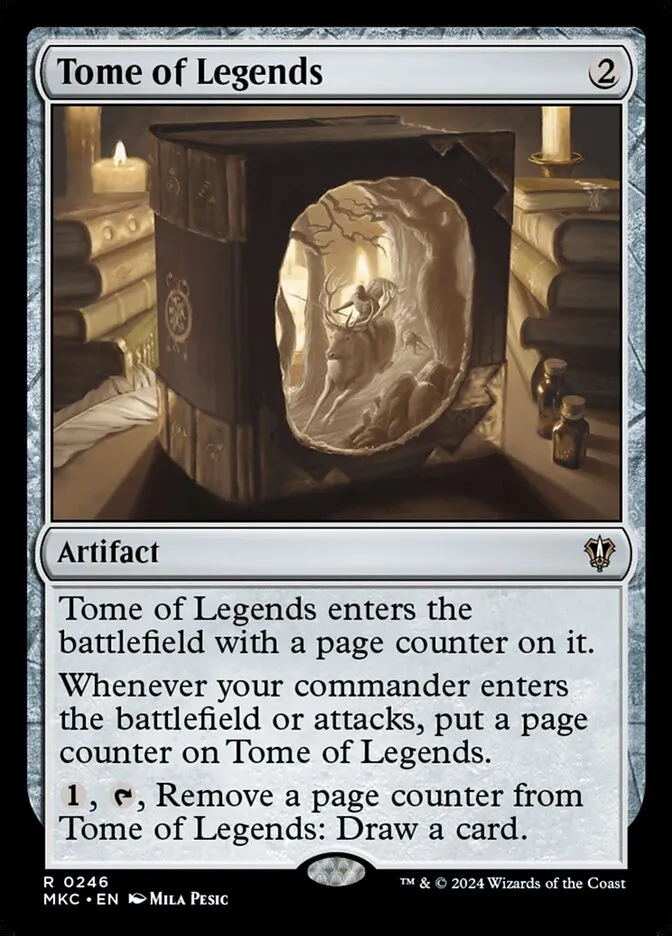 Tome of Legends Front Face