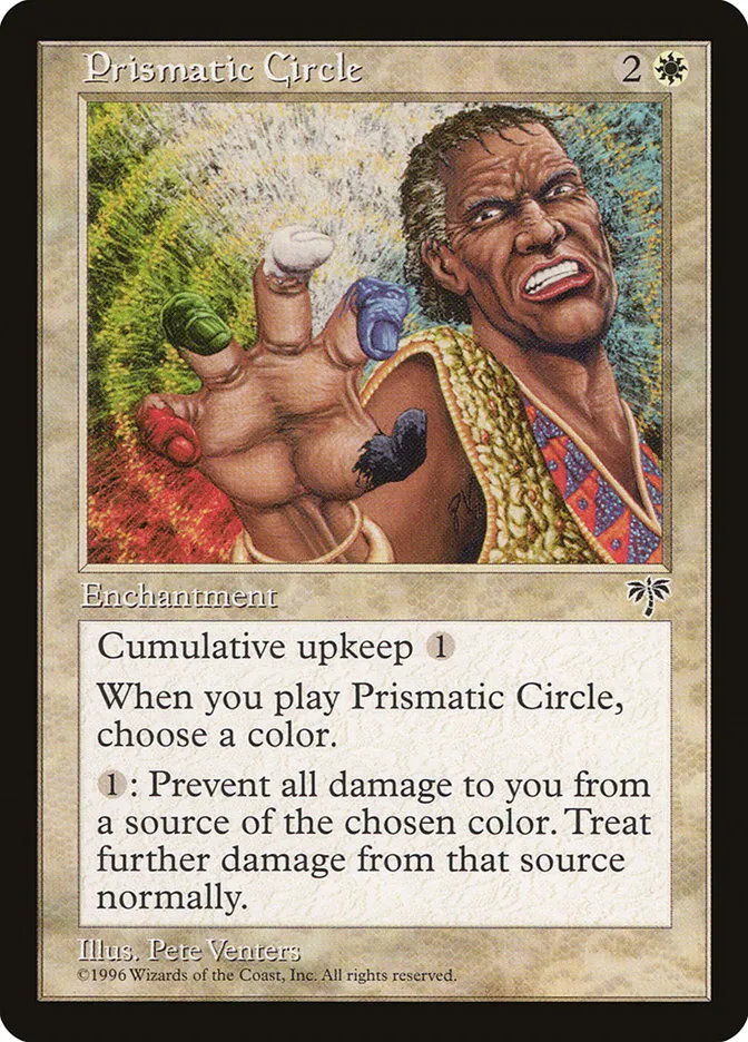 Prismatic Circle Front Face