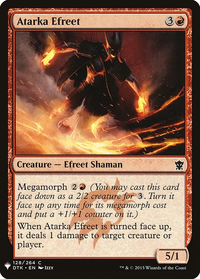 Atarka Efreet Front Face