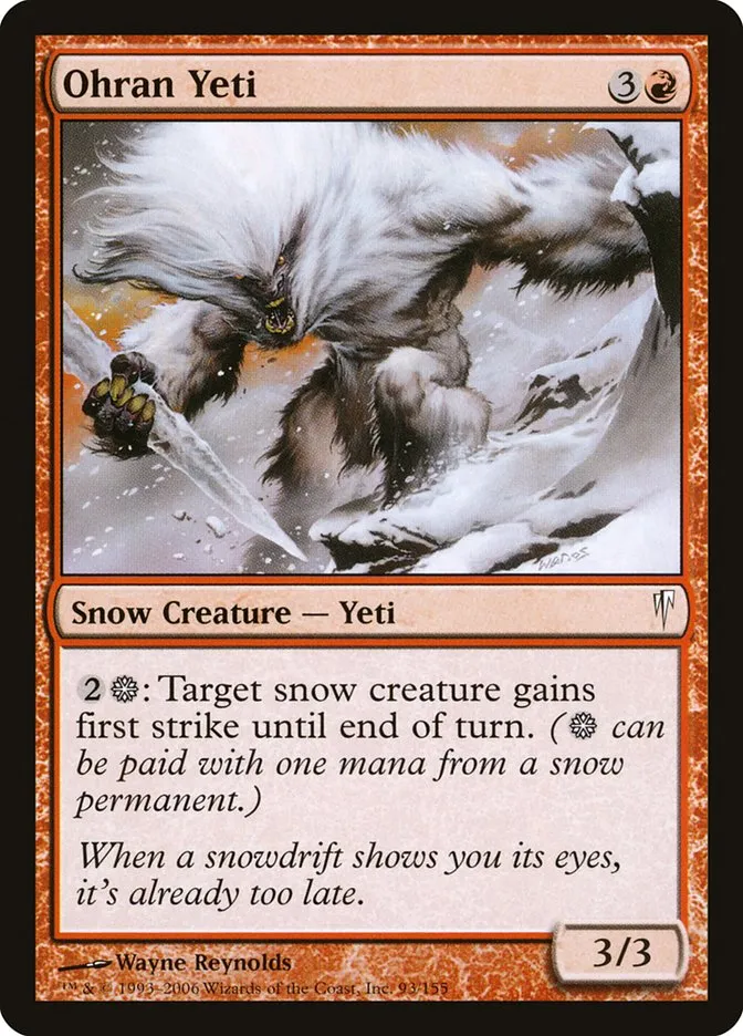 Ohran Yeti Front Face