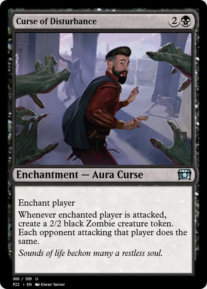 Curse of Disturbance Front Face
