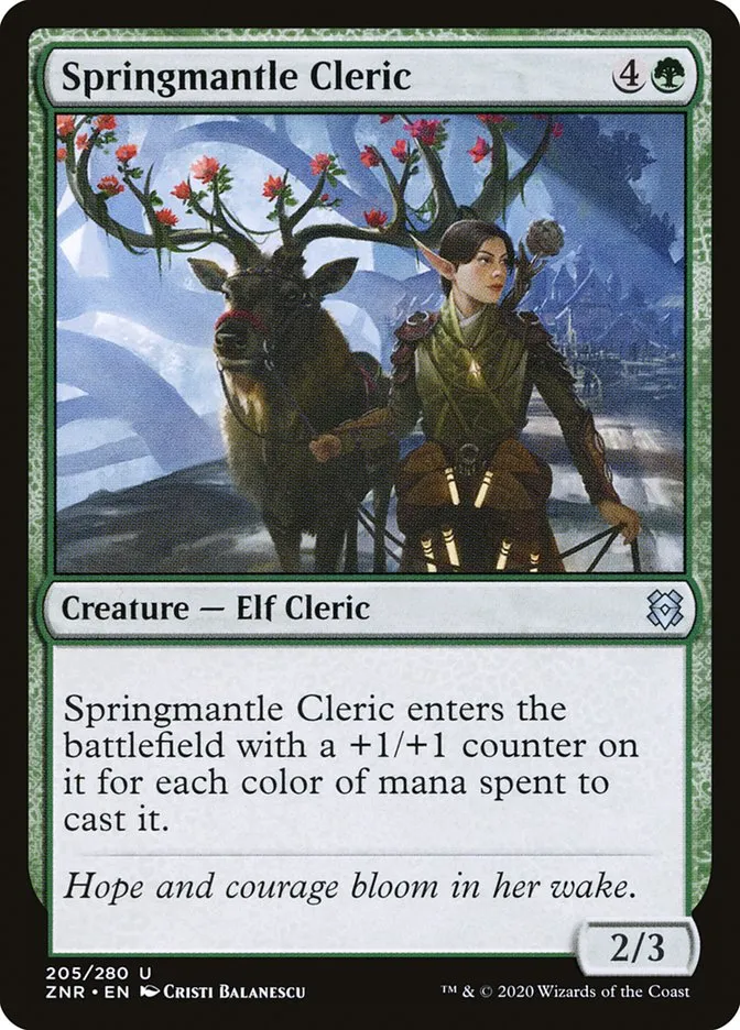 Springmantle Cleric Front Face