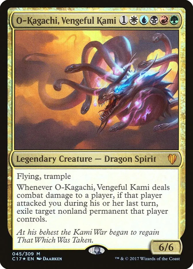 O-Kagachi, Vengeful Kami Front Face