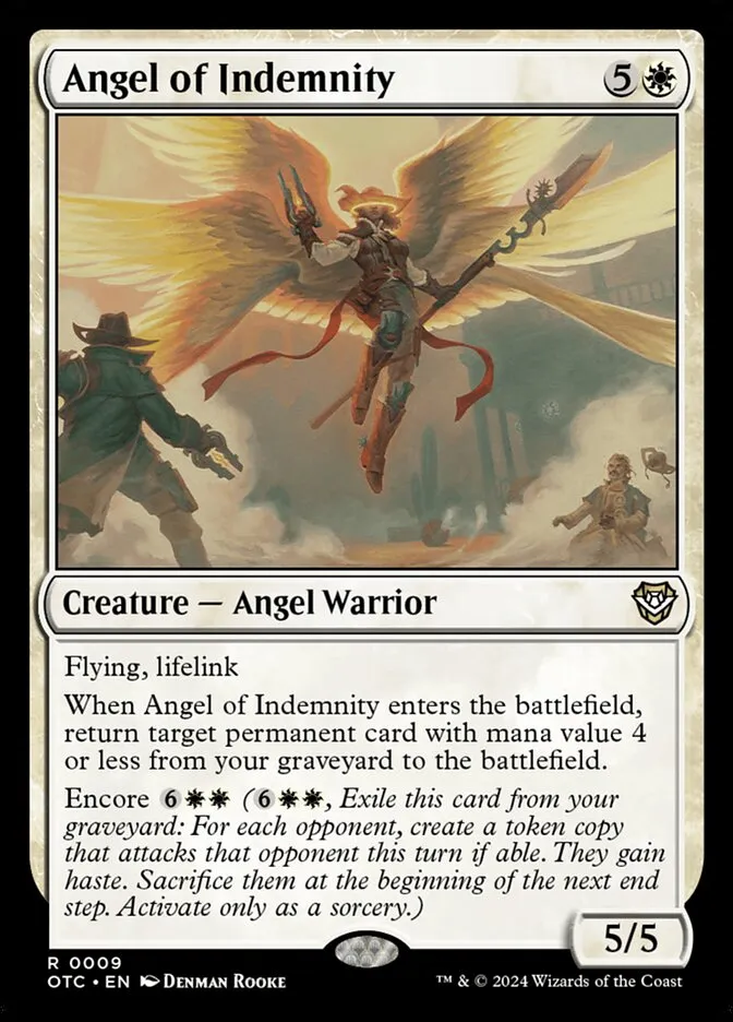 Angel of Indemnity Front Face