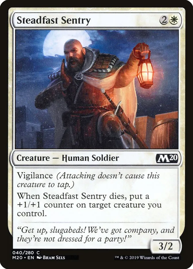 Steadfast Sentry Front Face
