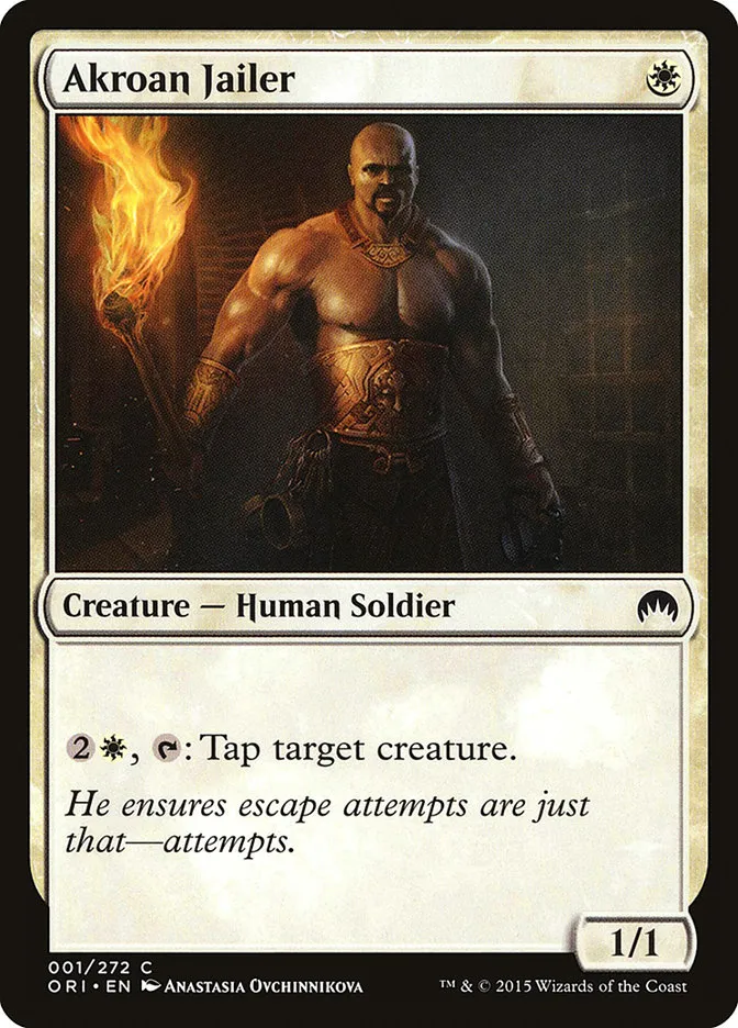 Akroan Jailer Front Face