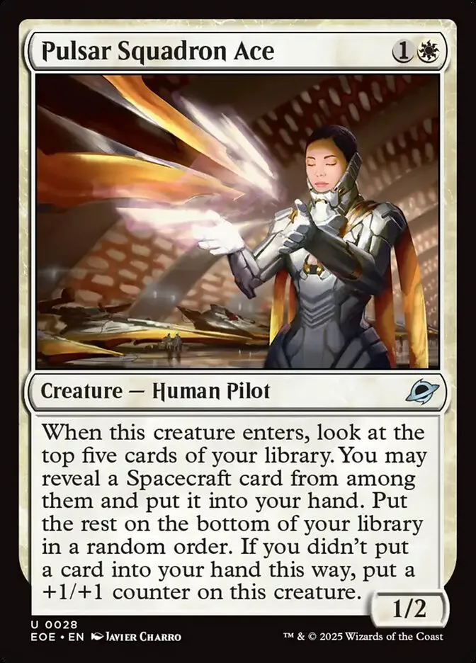 Pulsar Squadron Ace Front Face