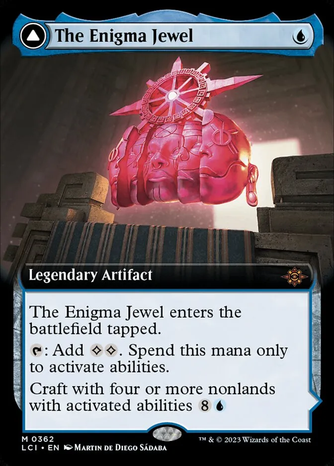 The Enigma Jewel // Locus of Enlightenment Front Face