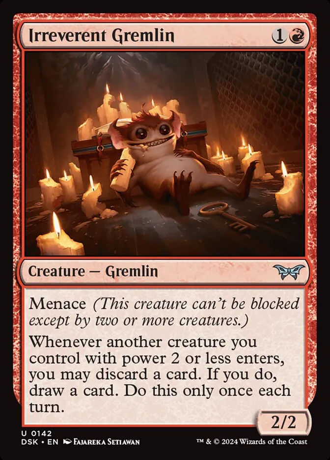 Irreverent Gremlin Front Face