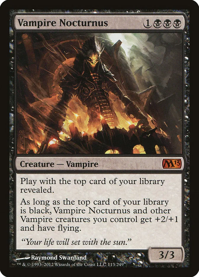 Vampire Nocturnus Front Face