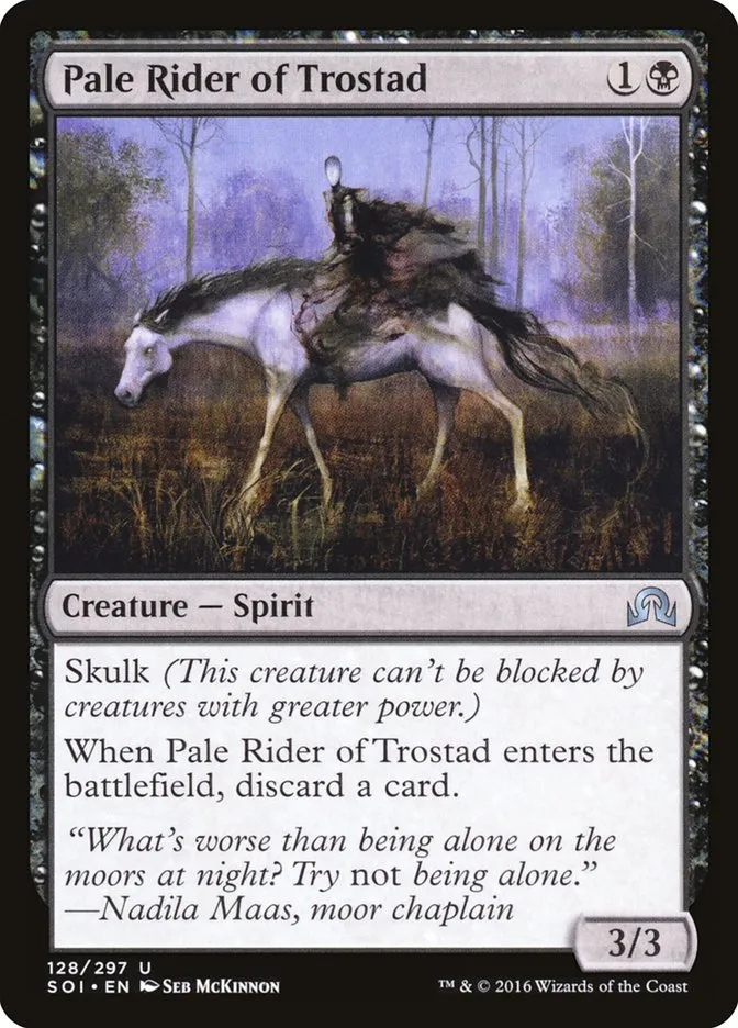 Pale Rider of Trostad Front Face