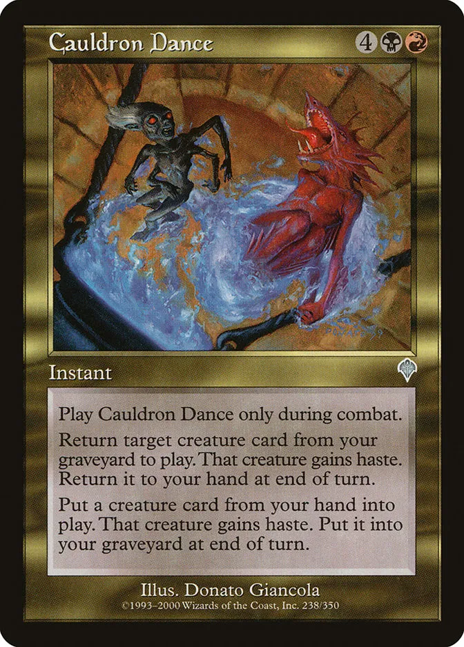 Cauldron Dance Front Face