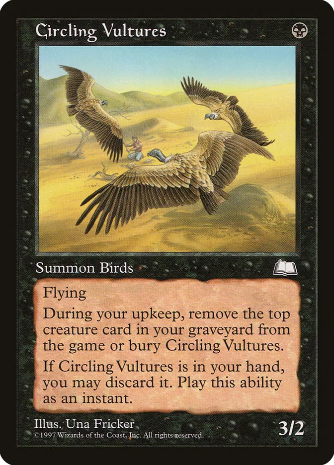 Circling Vultures Front Face
