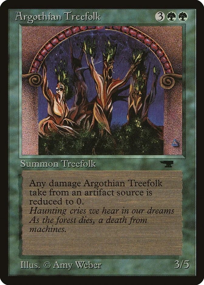 Argothian Treefolk Front Face