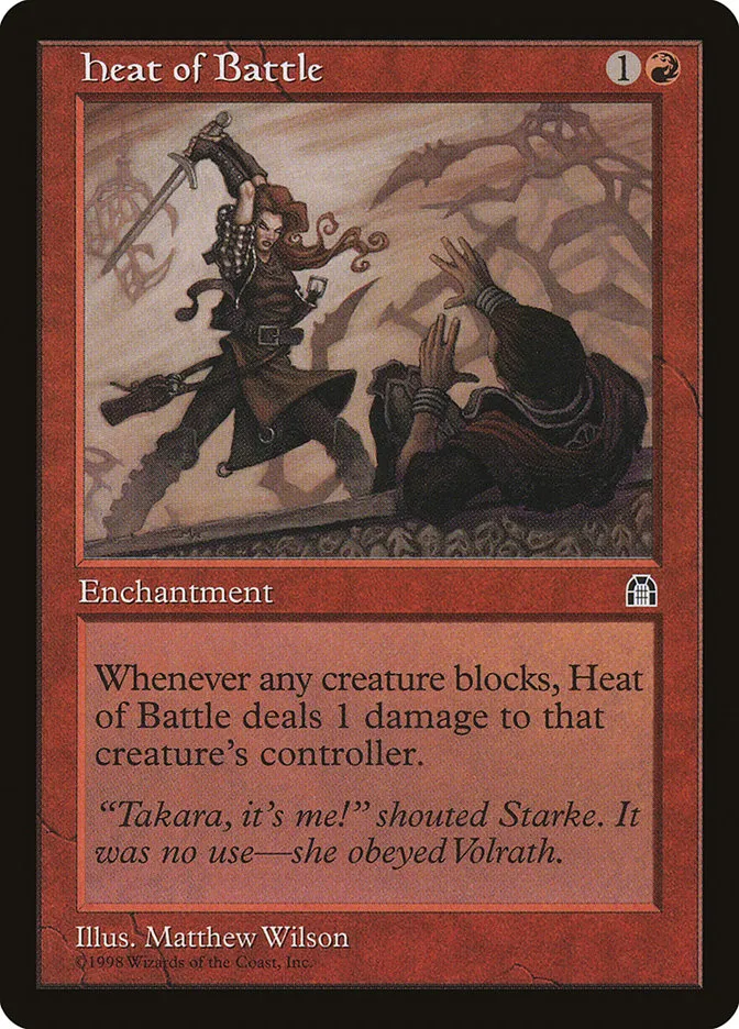 Heat of Battle Front Face
