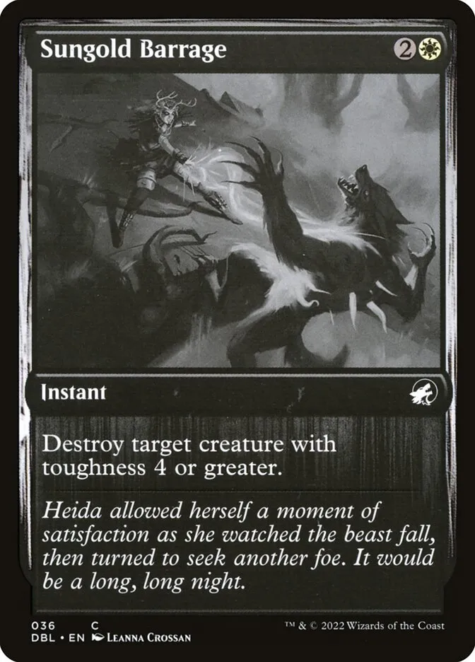 Sungold Barrage Front Face