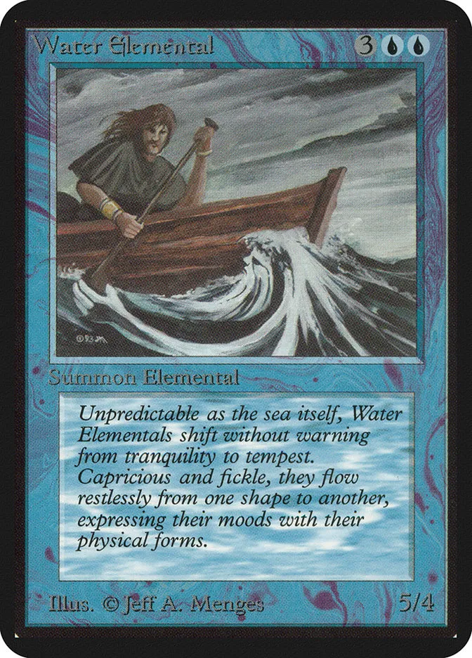 Water Elemental Front Face
