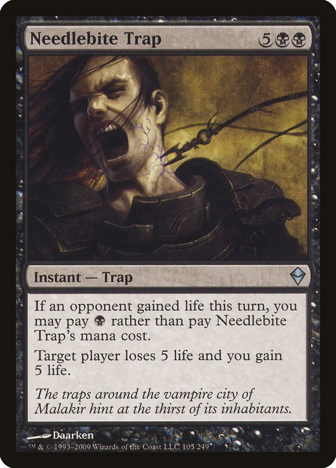 Needlebite Trap Front Face
