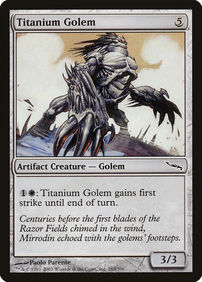 Titanium Golem Front Face