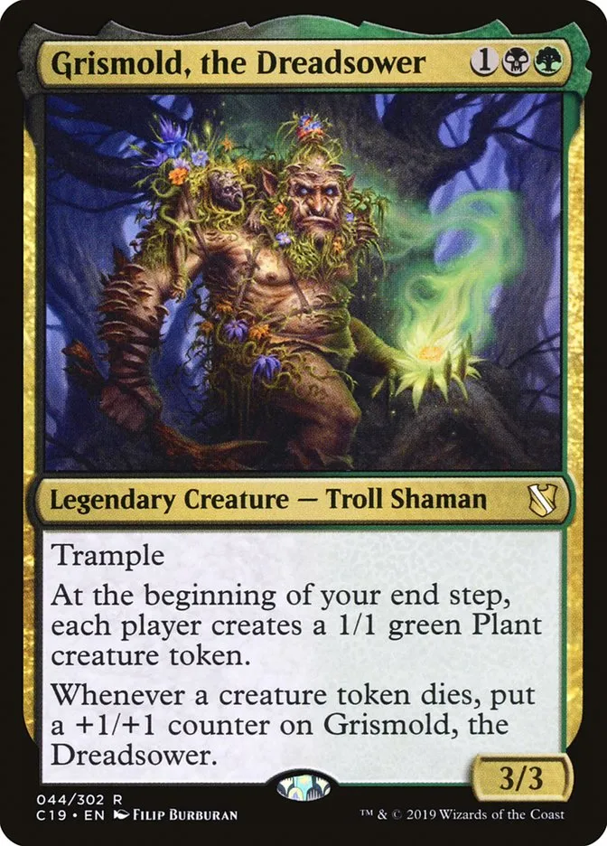 Grismold, the Dreadsower Front Face